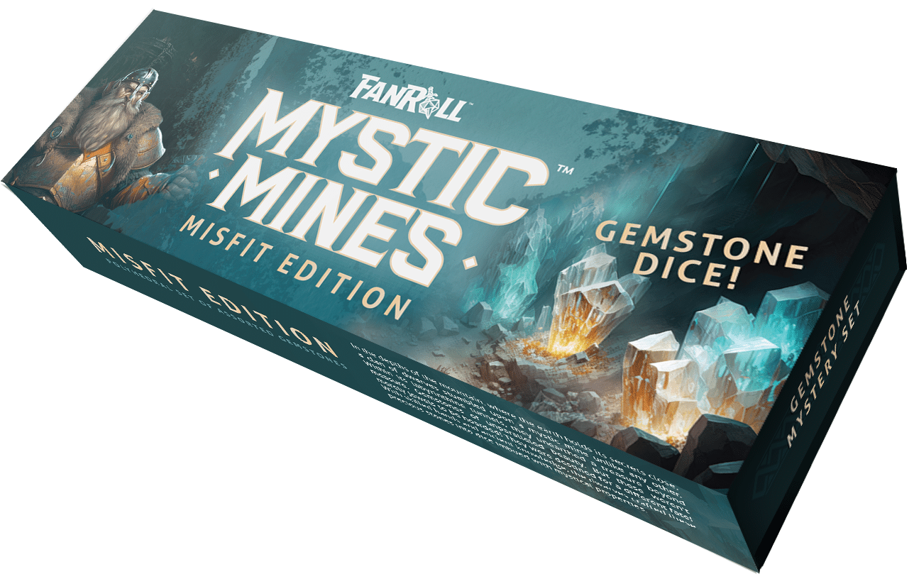 Misfit Gemstone Mystic Mines Dice Set image 0